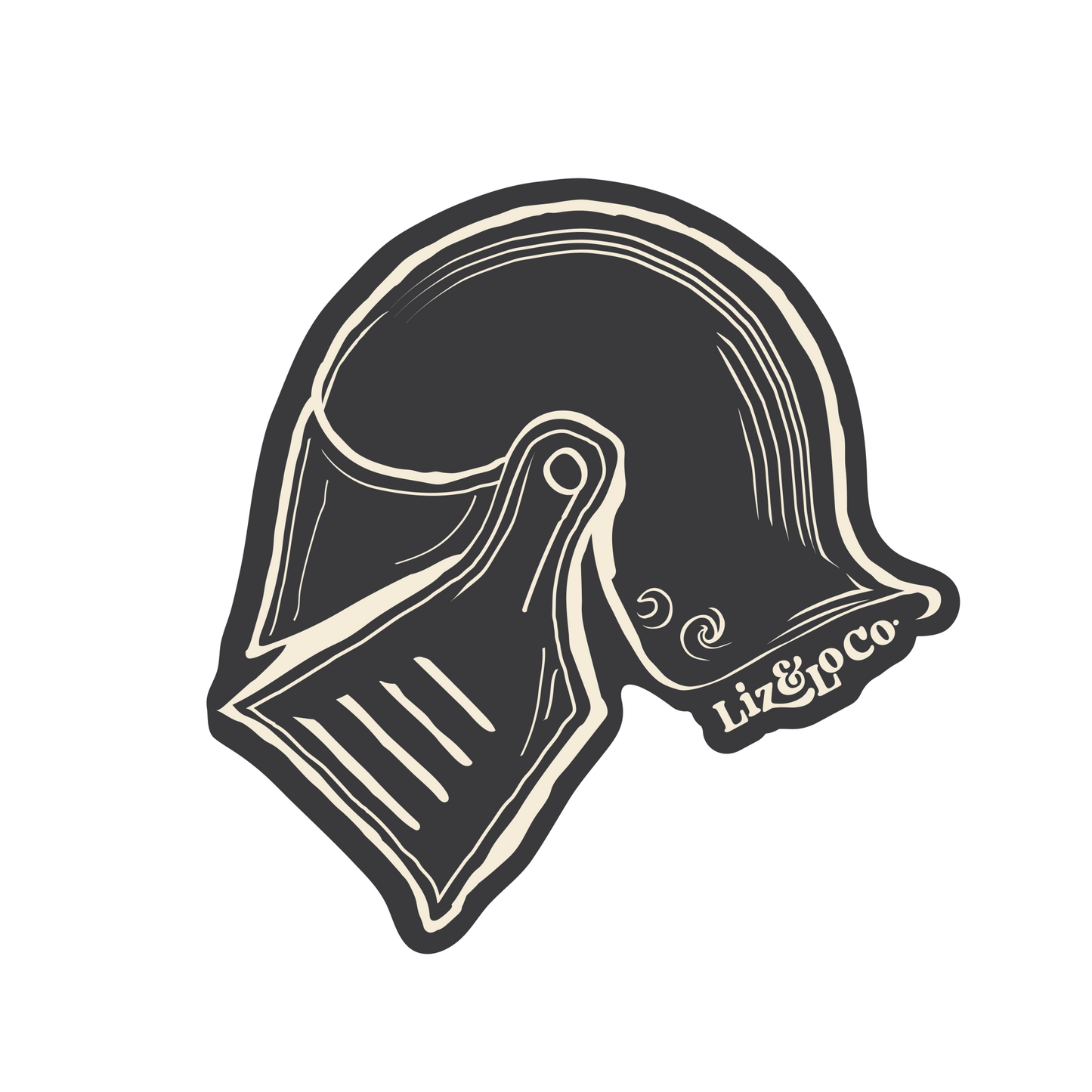 Knighted sticker - Liz and Lo Co