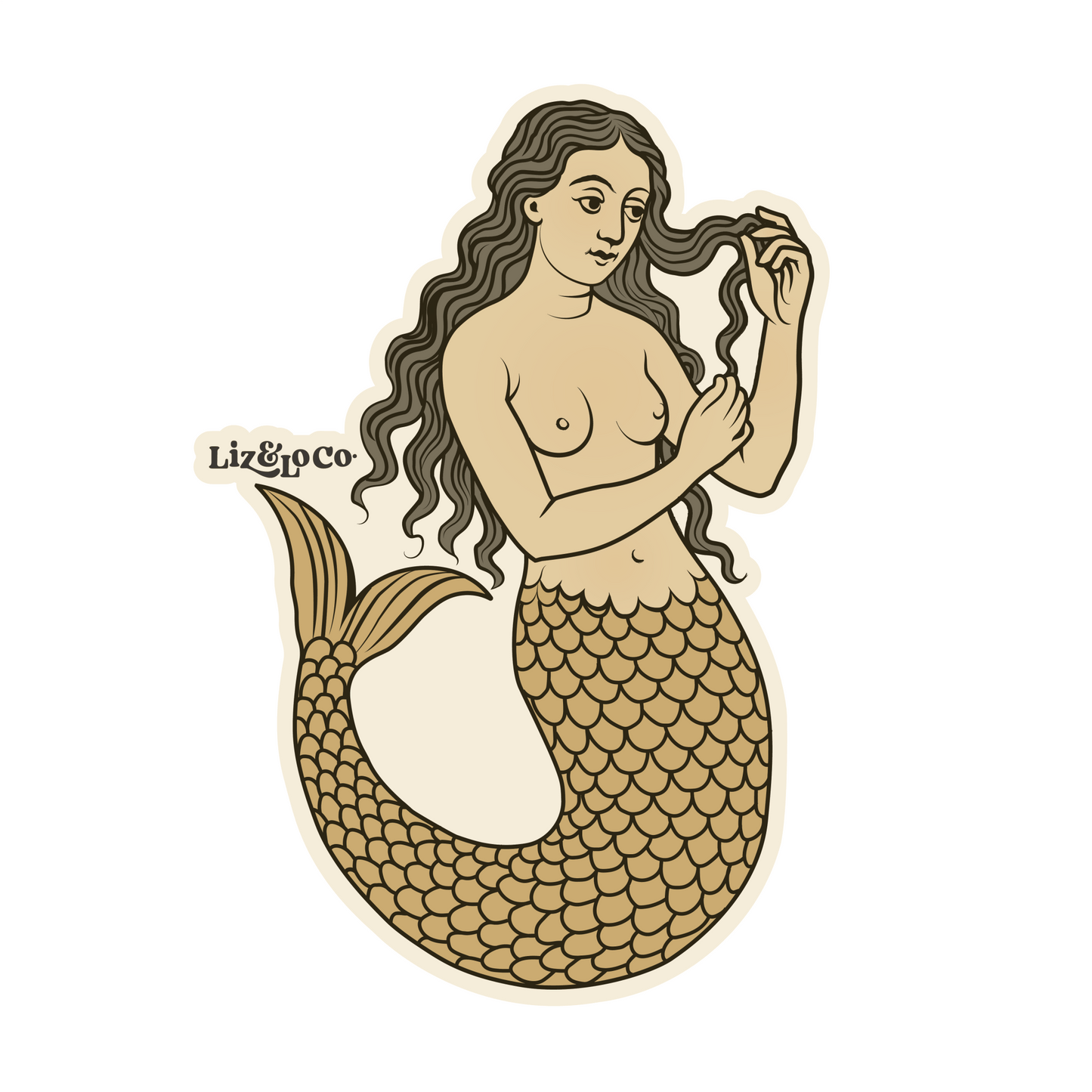 Siren Sticker - Liz and Lo Co