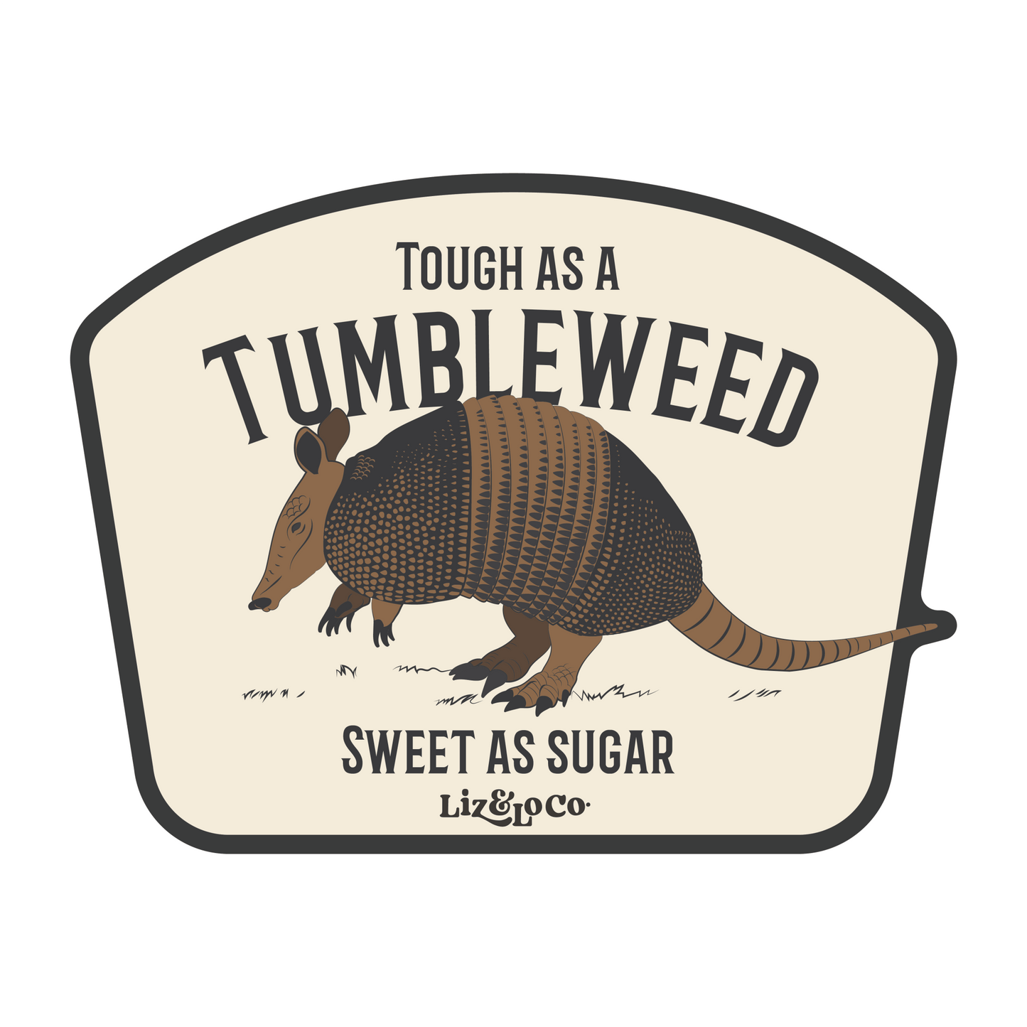 Sweet as sugar sticker - Liz and Lo Co