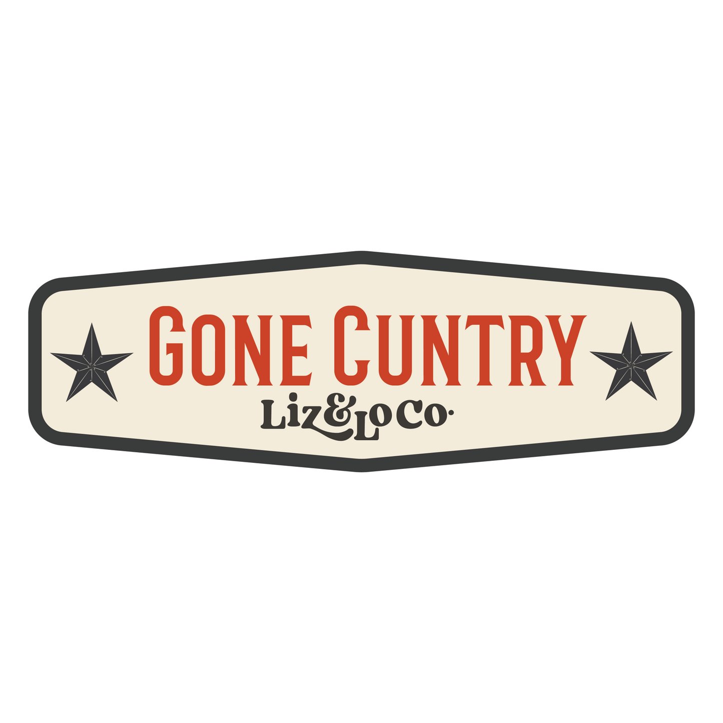 Cuntry Sticker - Liz and Lo Co