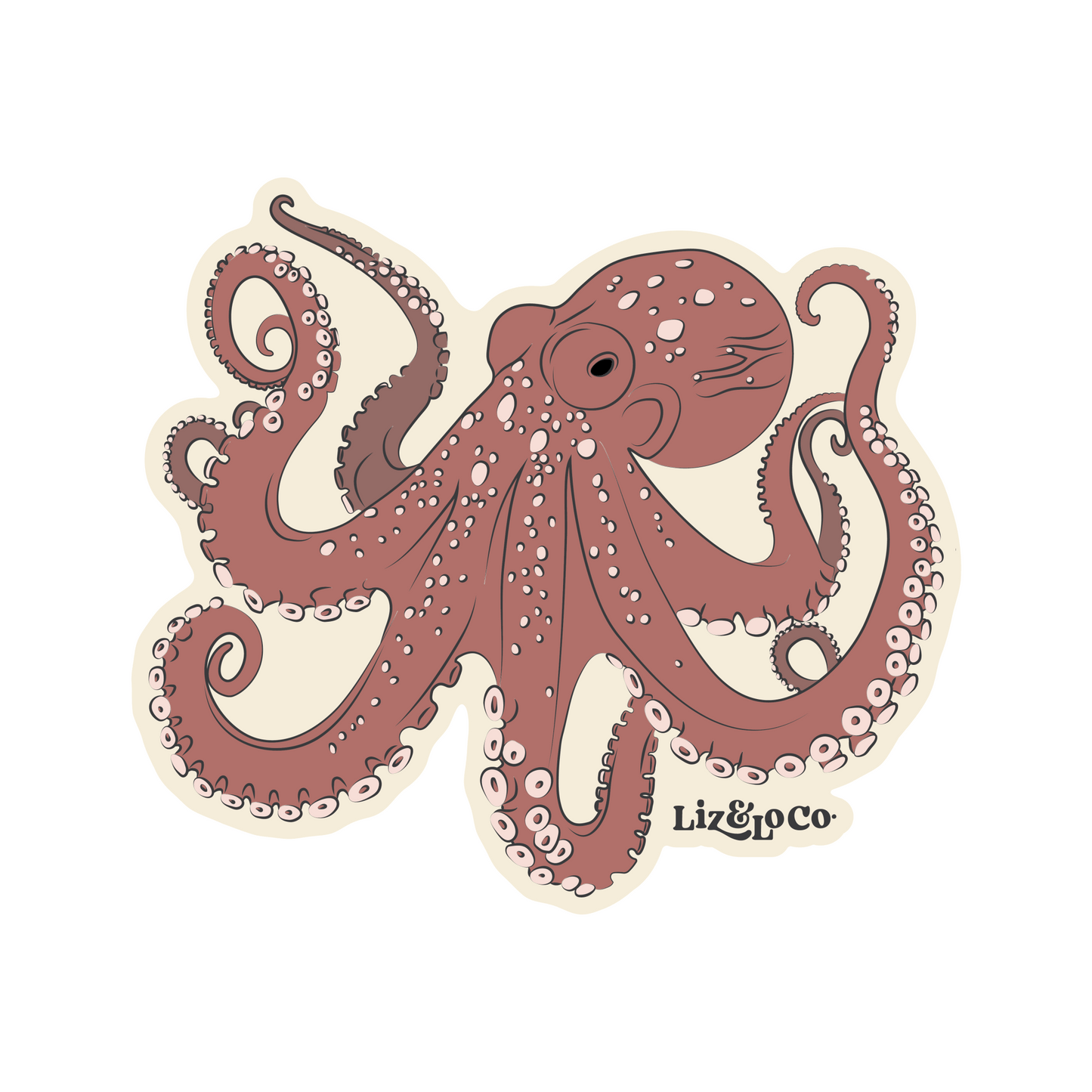 Saltipus sticker - Liz and Lo Co